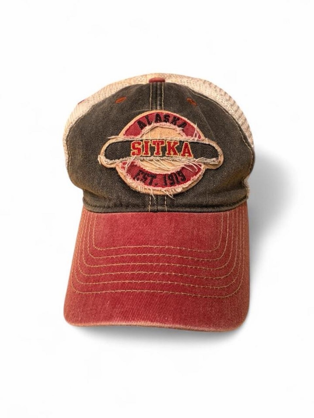 Legacy Athletic Sitka Alaska VTG Distressed Trucker Hat